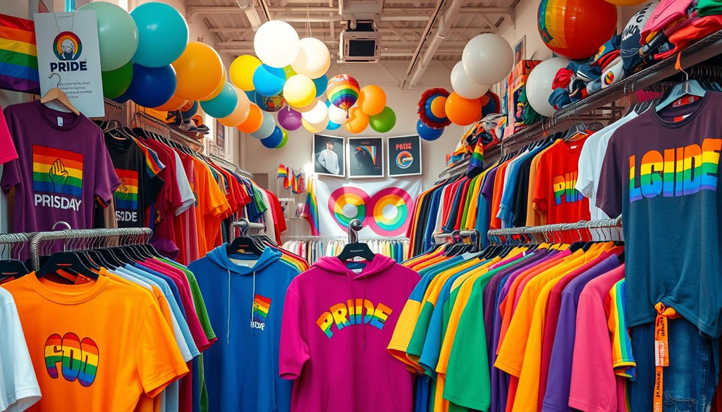 LGBTQ+ pride apparel and emotional empowerment