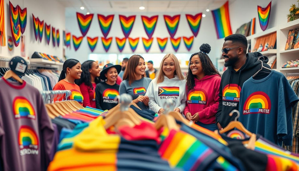 Pride apparel for LGBTQ+ first-time buyers