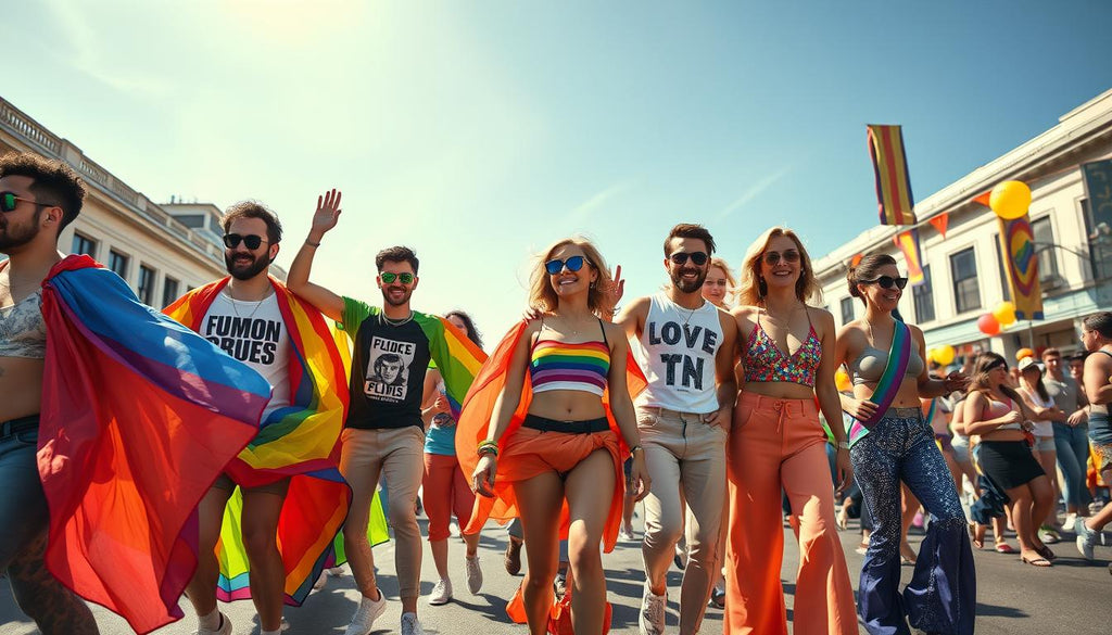 Pride parade outfits for LGBTQ+ expression
