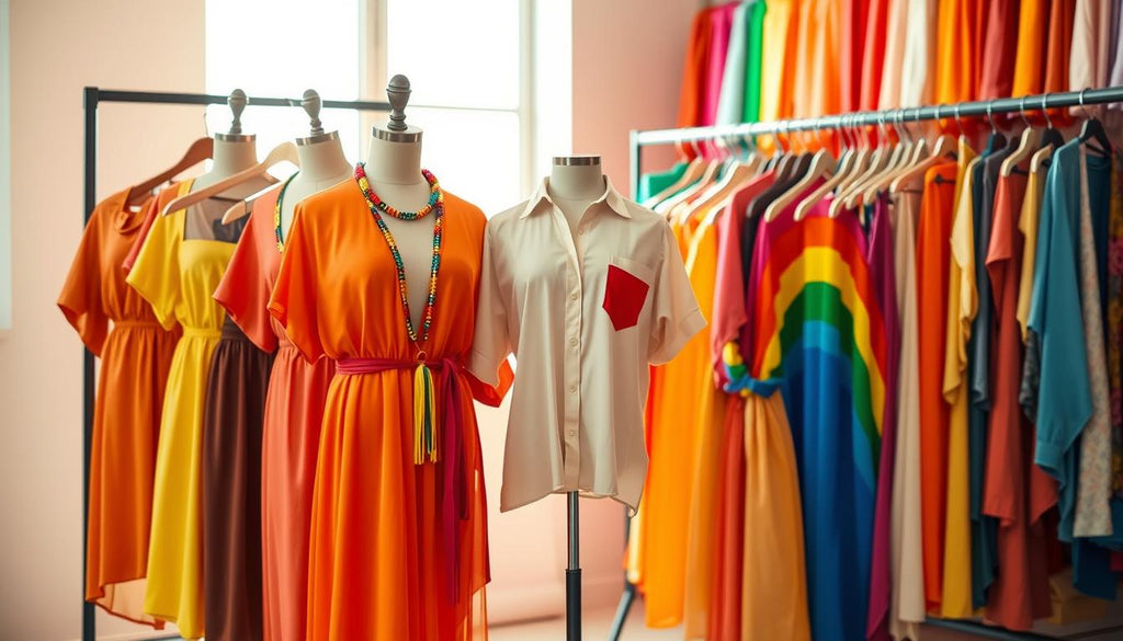 Rainbow clothing