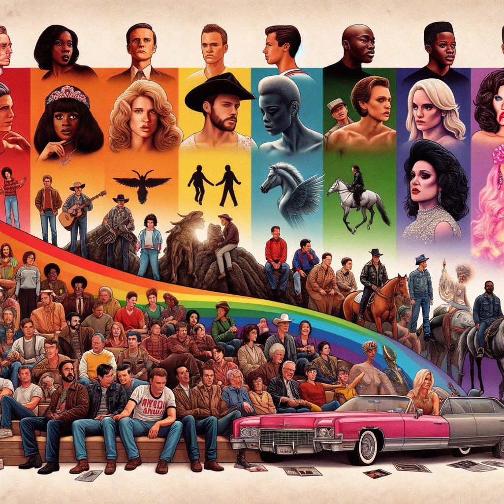 From Shadows to Spotlight: The Evolution of LGBTQIA+ Representation in Film and Television