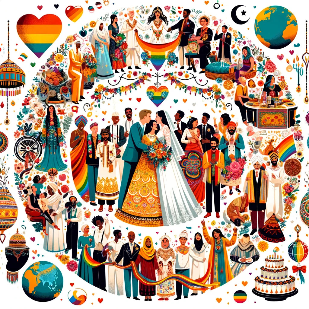 Celebrating Queer Love: 10 LGBTQIA+ Wedding Traditions from Around the Globe