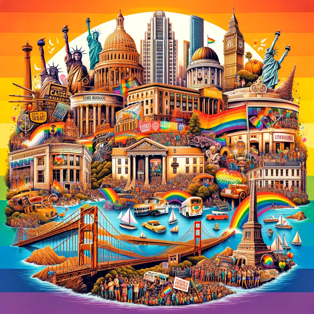 Celebrating the Spirit of Pride: Iconic LGBTQIA+ Landmarks Around the Globe