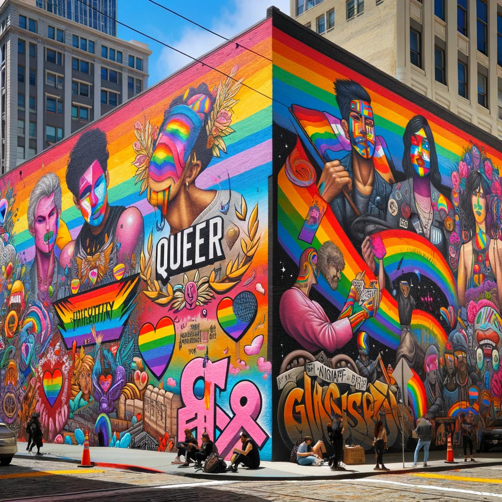 LGBTQIA+ Murals and Public Art: Beautifying Cities with Pride