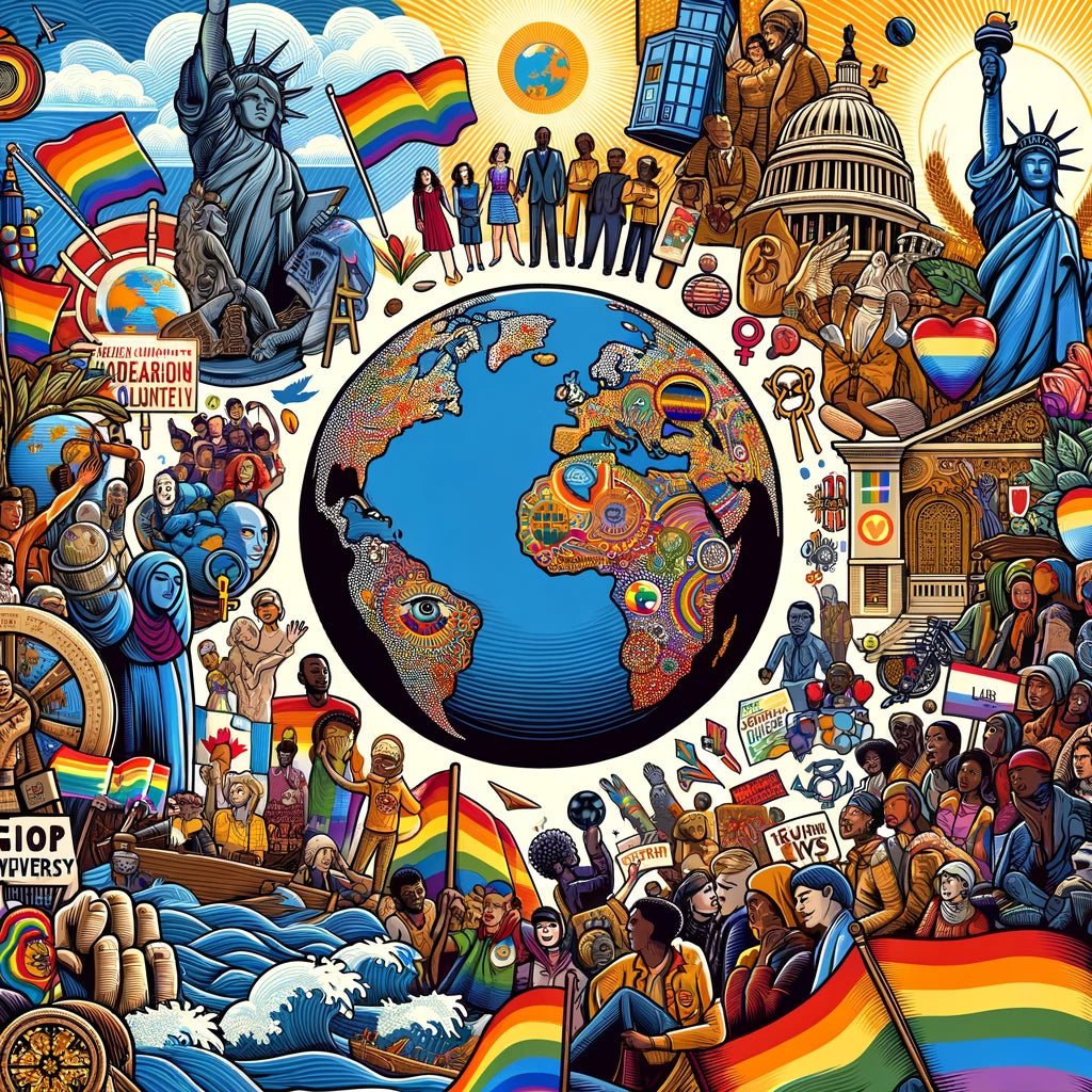 LGBTQIA+ Rights Movements Around the Globe: A Comparative Study