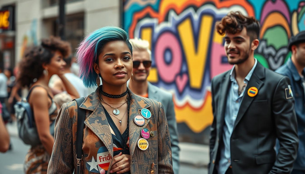 LGBTQ+ fashion that supports authenticity