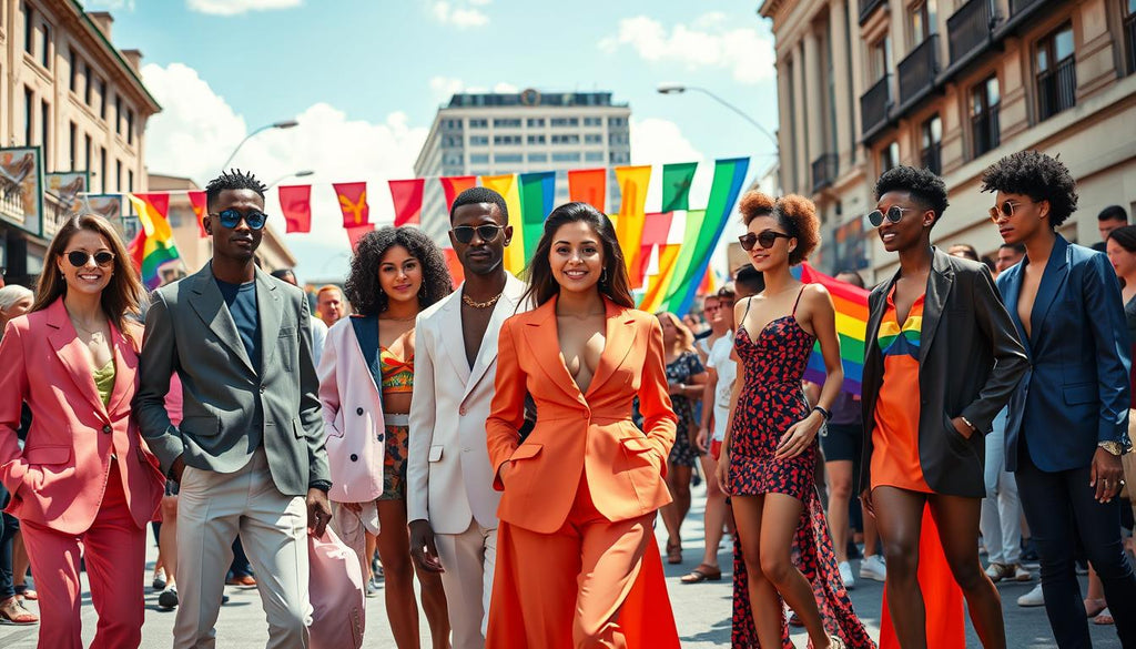 LGBTQ+ pride fashion for visibility and empowerment