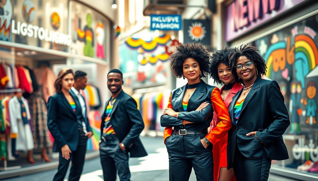 LGBTQ+ visibility through inclusive fashion brands