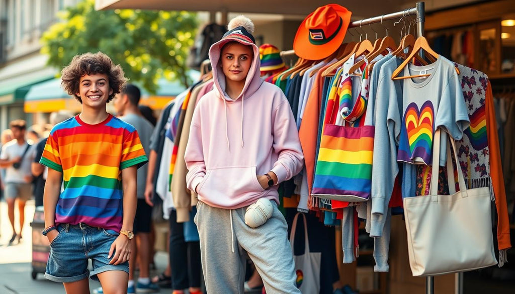 Pride apparel for LGBTQ+ everyday wear