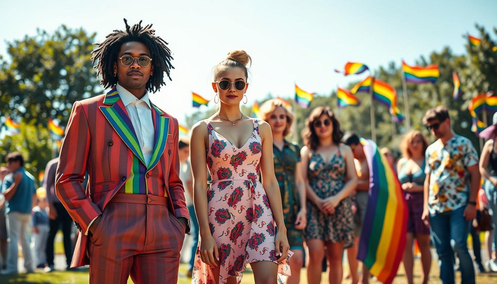 LGBTQ+ pride fashion as a voice for equality