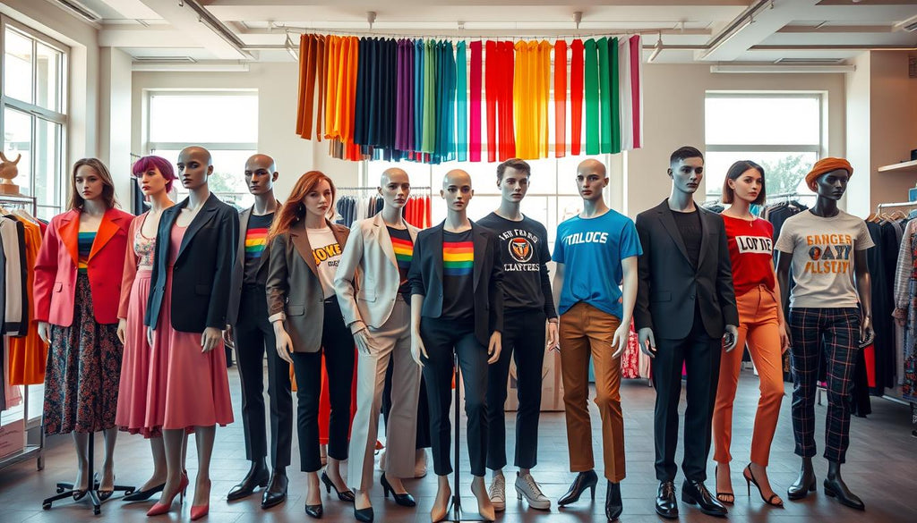 LGBTQ+ clothing that celebrates gender diversity