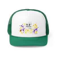 Thumbnail for Intersex Flag Trucker Caps San Francisco Pride - My Rainbow is In My DNA Printify