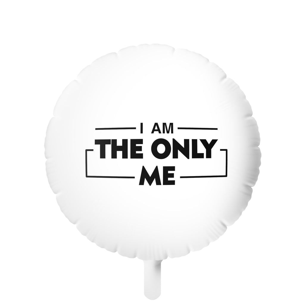 Christmas Mylar Helium Balloon , I am the Only Me Printify