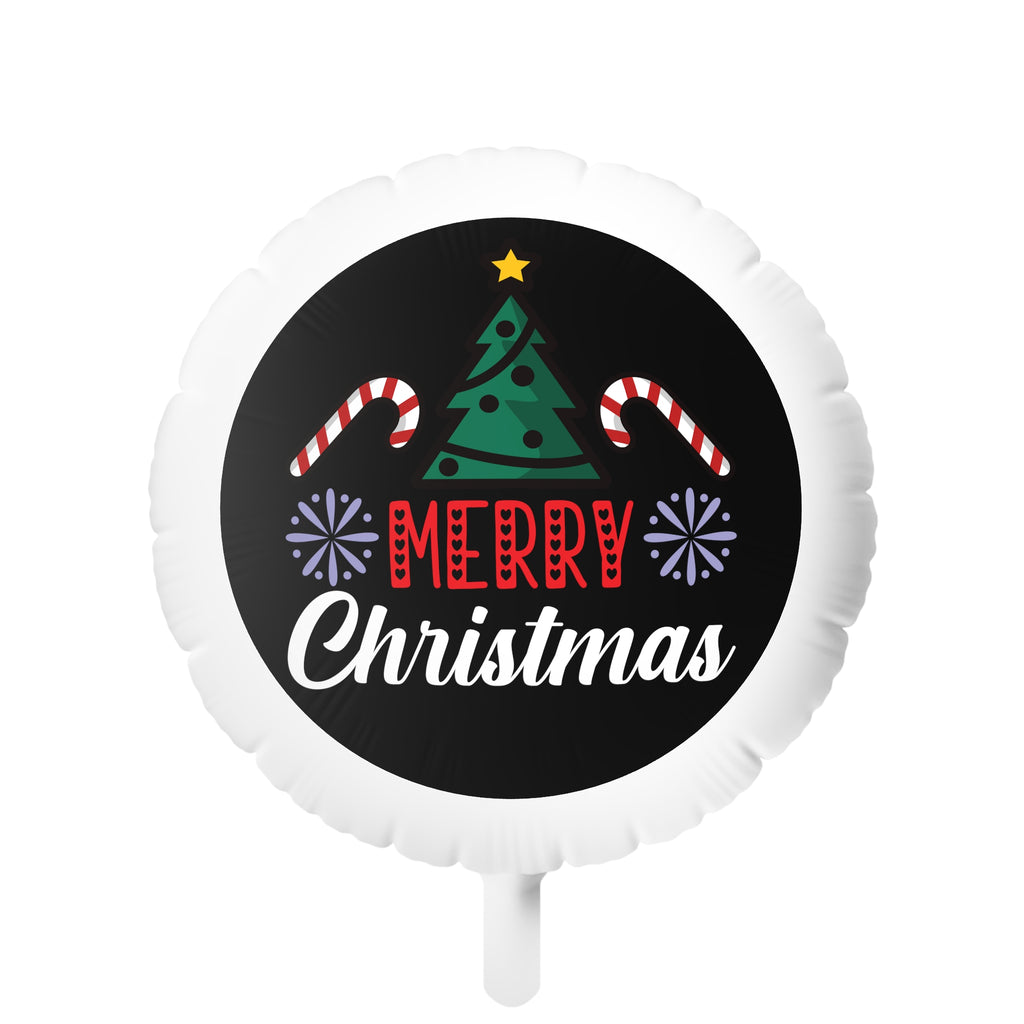 Christmas Mylar Helium Balloon , Merry Christmas Printify