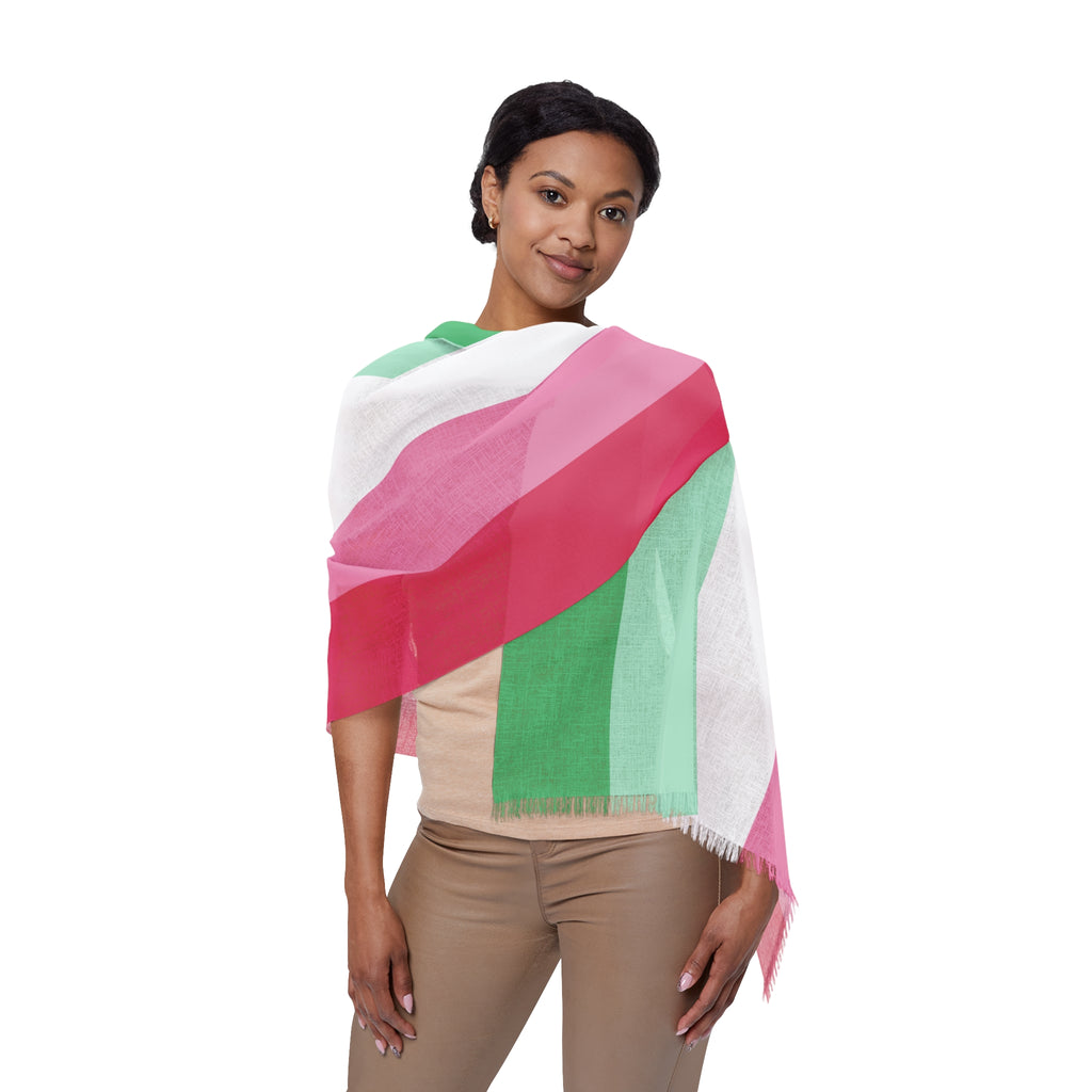 SHAVA CO Abrosexual Flag Light Scarf Printify