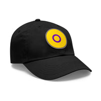 Thumbnail for SHAVA CO Intersexual Flag Dad Hat with Leather Patch (Round) Printify