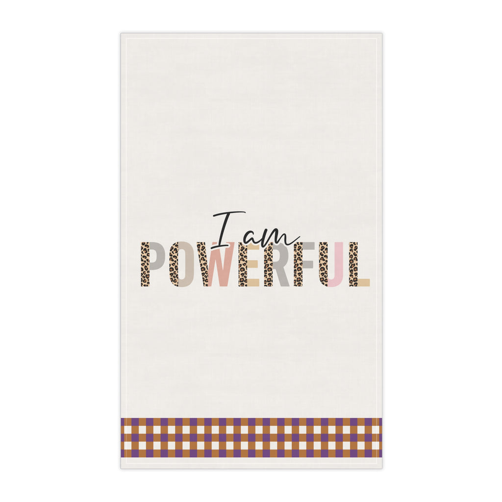 Christmas Kitchen Towel - I am Powerfull Printify