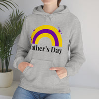 Thumbnail for SHAVA CO Intersexual Flag, Unisex Heavy Blend™ Hooded Sweatshirt - Father's Day Printify
