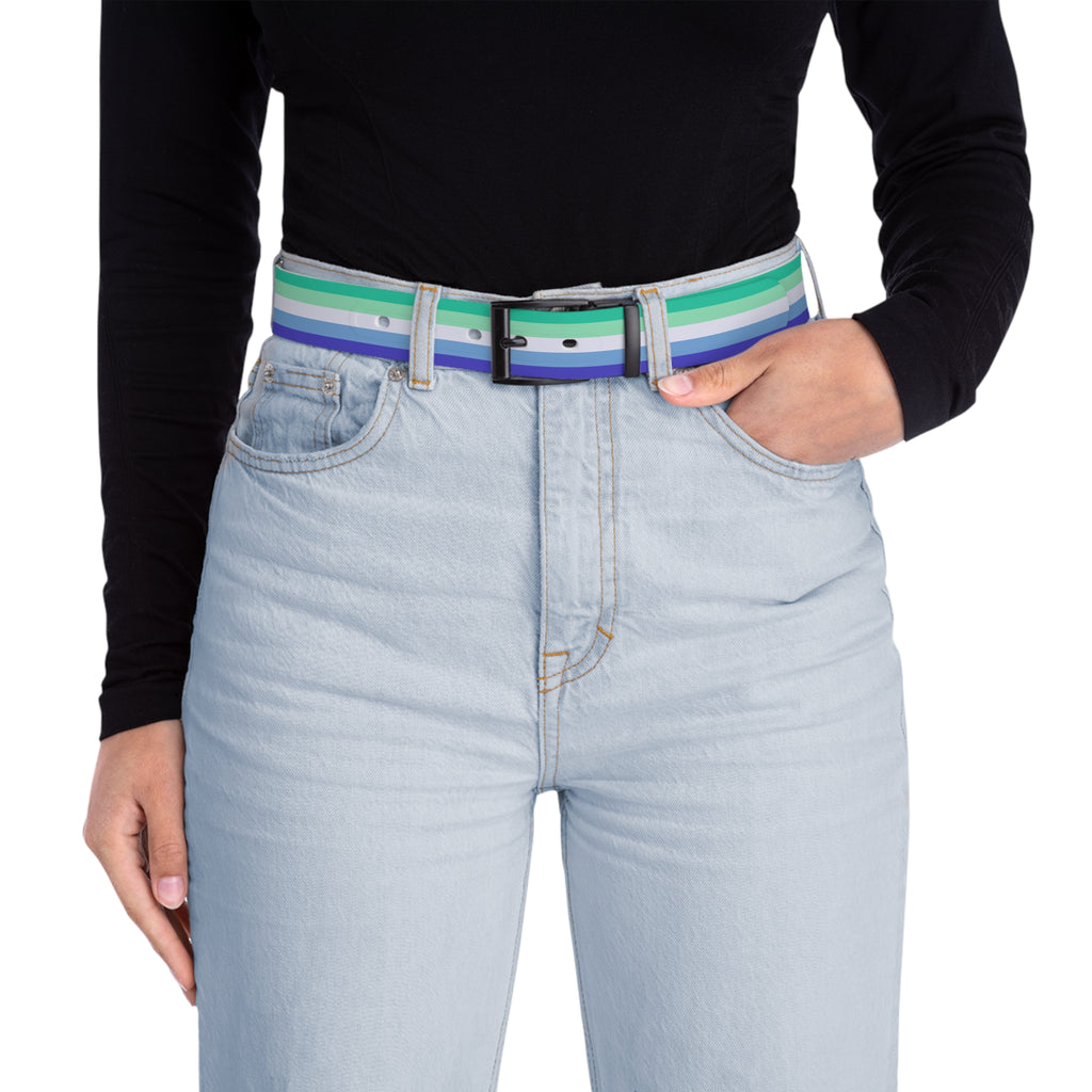 Gay Pride Flag Belt Printify