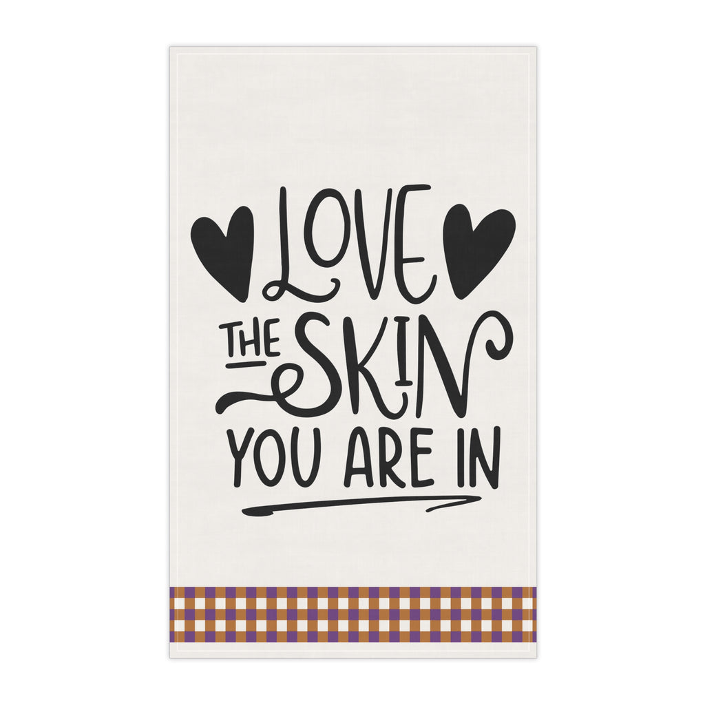 Christmas Kitchen Towel - Love Th Skin You are In Printify