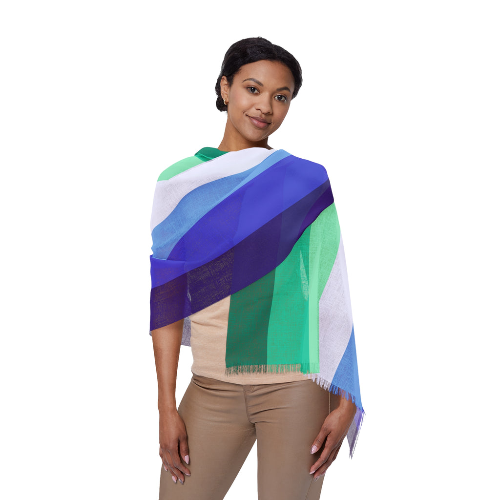 SHAVA CO Gay Flag Light Scarf Printify