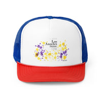 Thumbnail for Intersex Flag Trucker Caps Los Angeles Pride - My Rainbow is In My DNA Printify