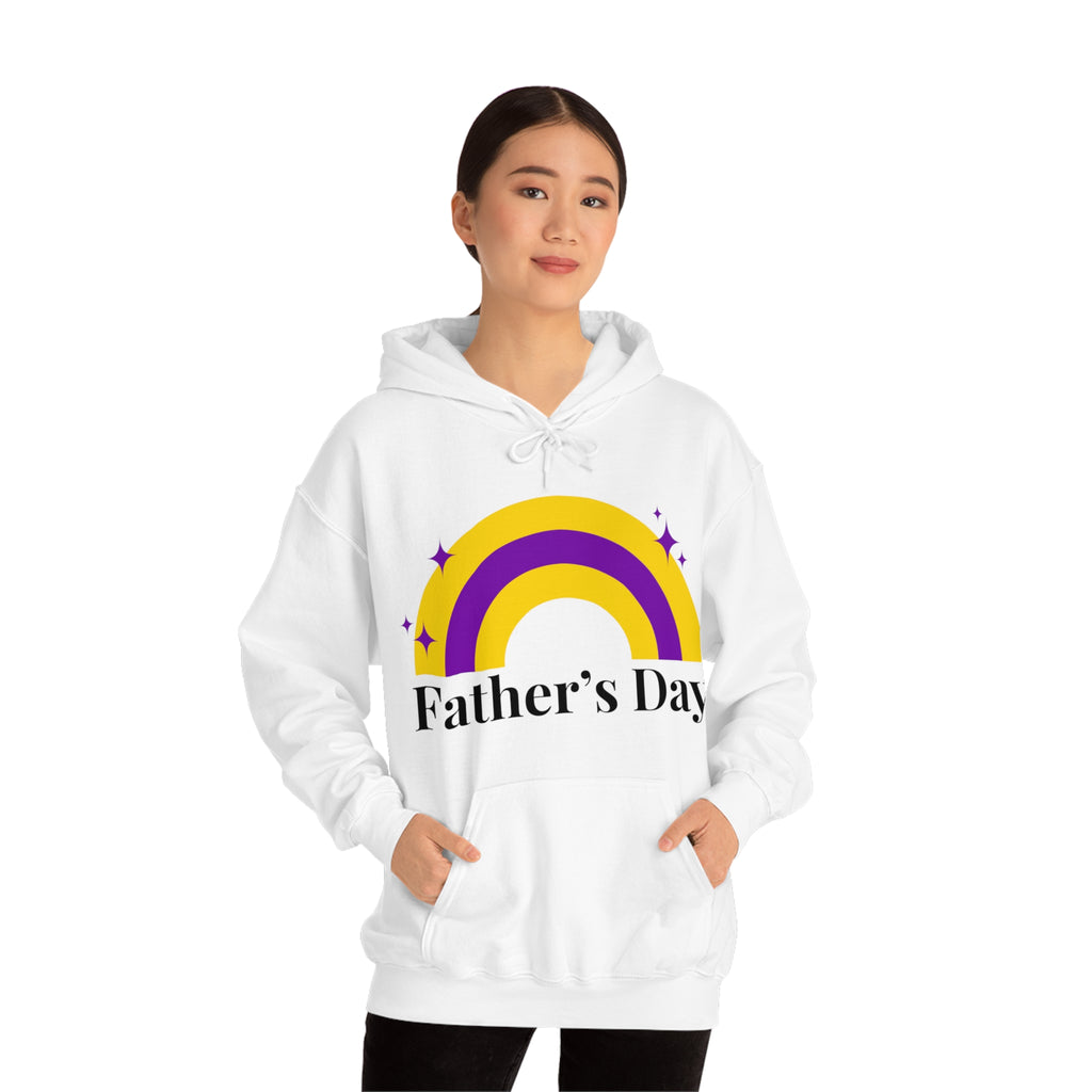 SHAVA CO Intersexual Flag, Unisex Heavy Blend™ Hooded Sweatshirt - Father's Day Printify