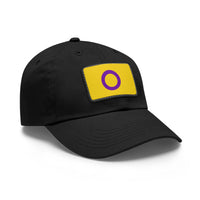 Thumbnail for SHAVA CO Intersexual Flag Dad Hat with Leather Patch (Rectangle) Printify