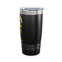 Thumbnail for SHAVA CO Intersexual Flag 2023 Pride, New York City Ringneck Tumbler 20oz - My Rainbow Is In My DNA Printify
