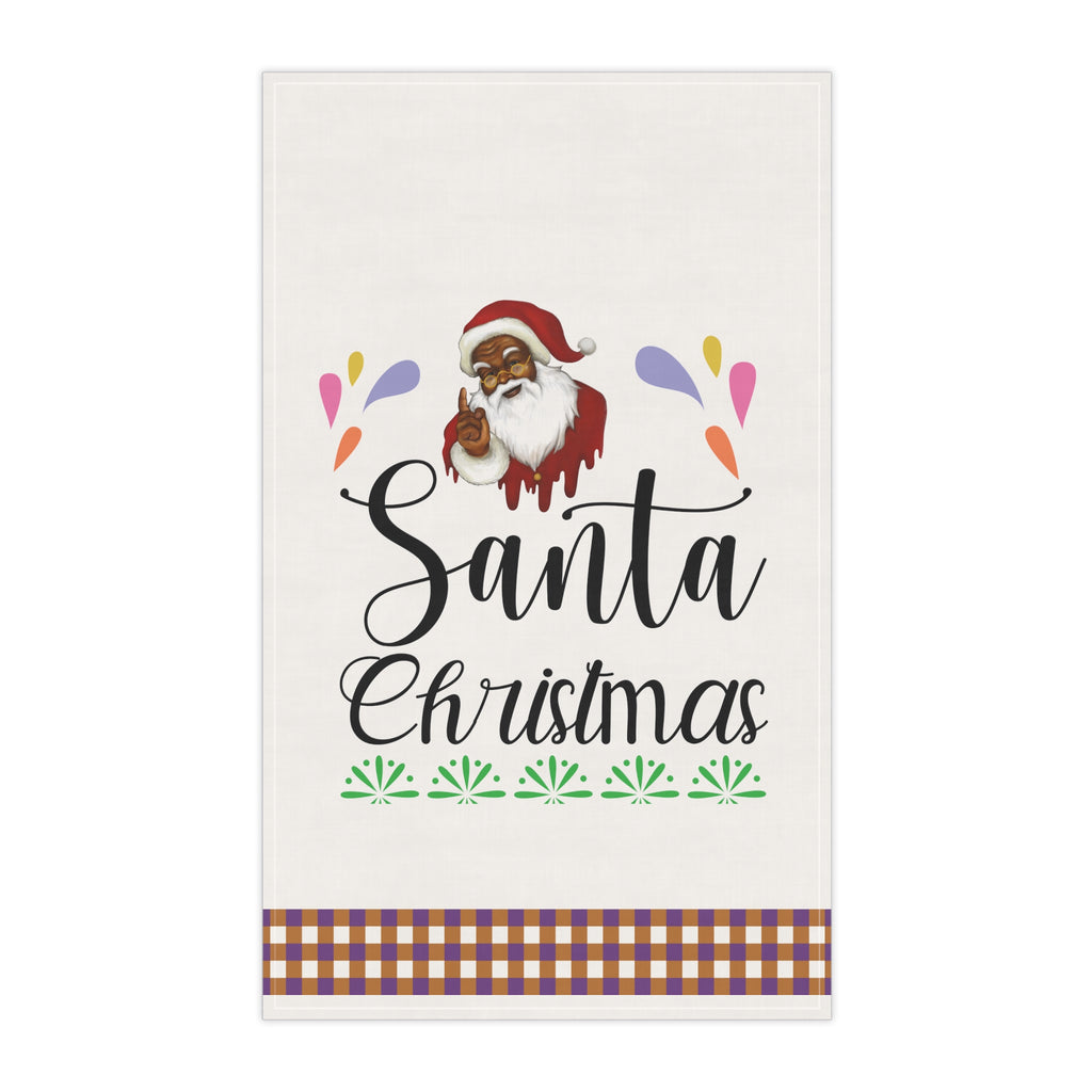 Christmas Kitchen Towel - Santa Christmas Printify