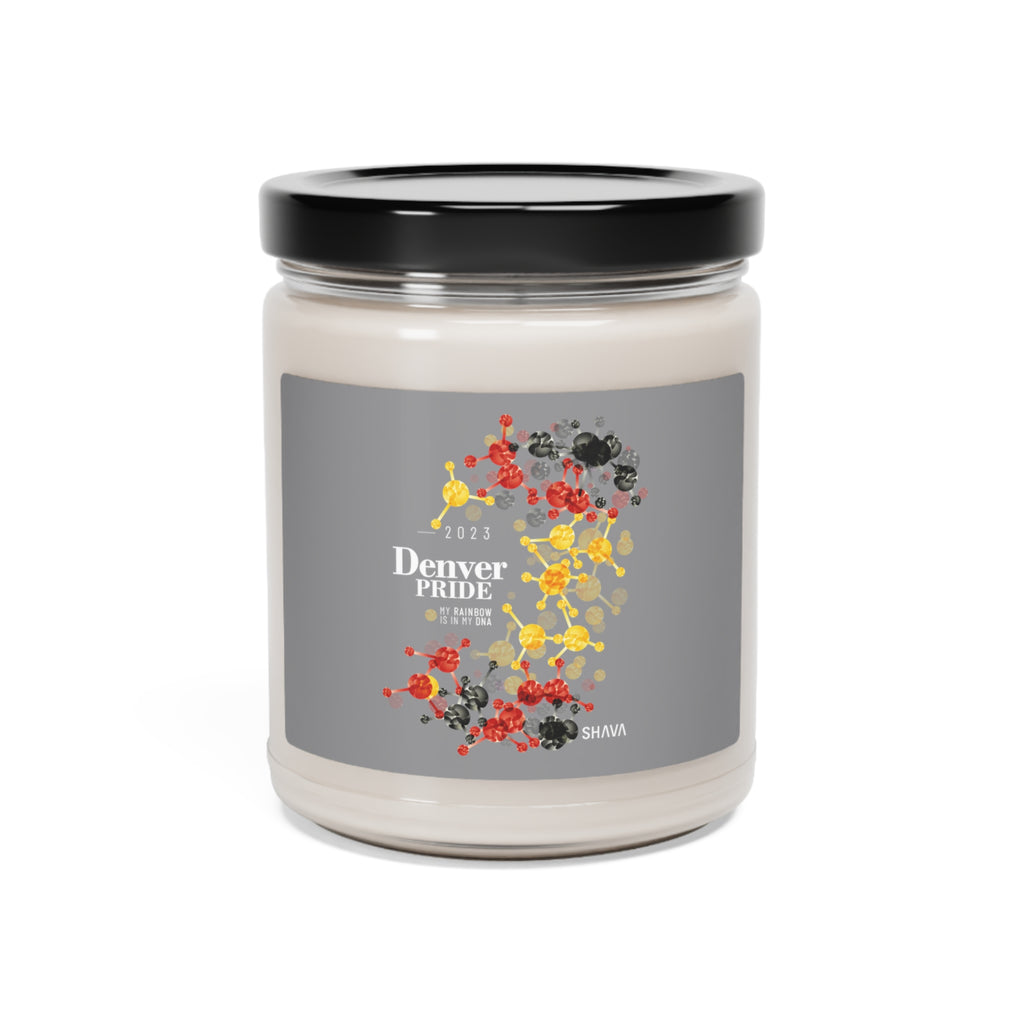 SHAVA CO Rubber Flag 2023 Pride, Denver Scented Soy Candle, 9oz Printify