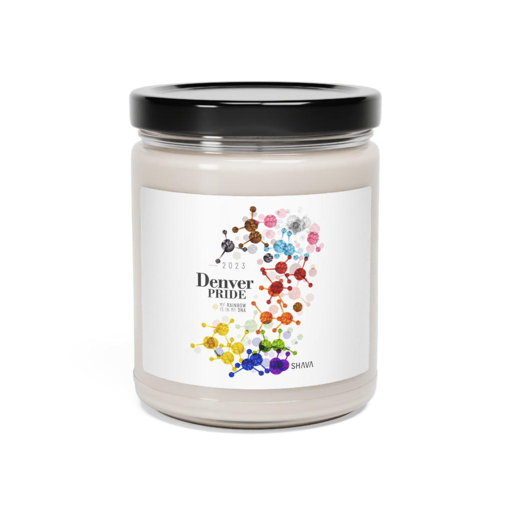 SHAVA CO Progress Flag 2023 Pride, Denver Scented Soy Candle, 9oz Printify