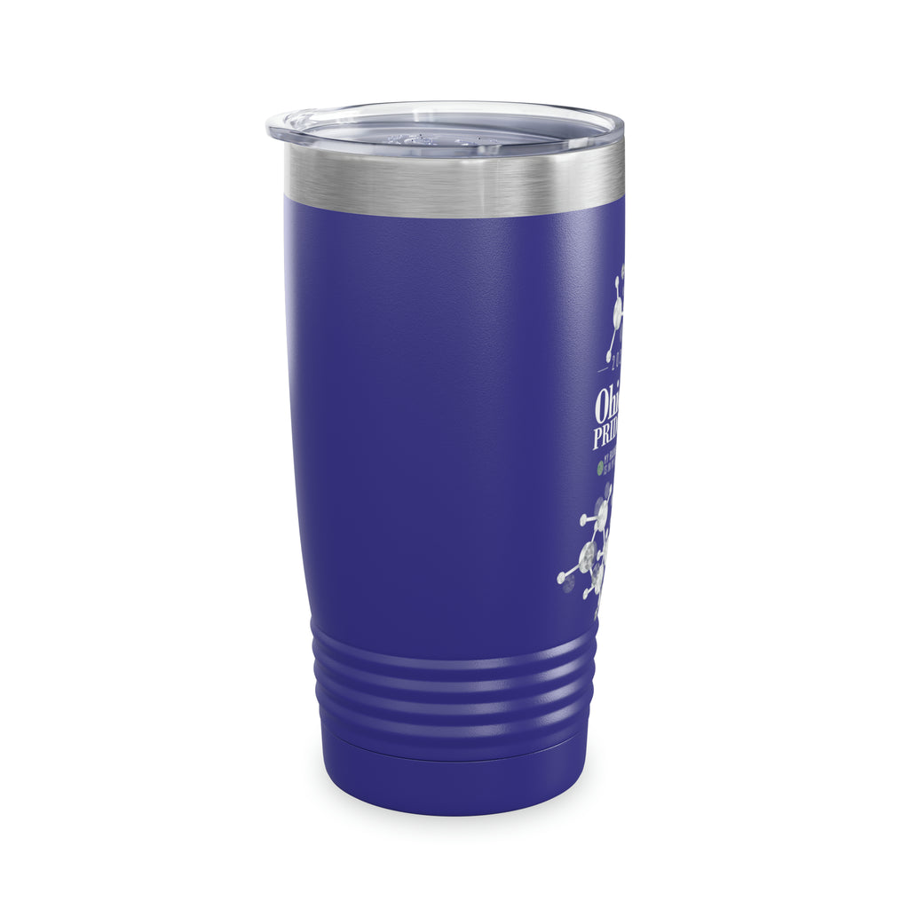 SHAVA CO Agender Flag 2023 Pride, Ohio Ringneck Tumbler 20oz - My Rainbow Is In My DNA Printify