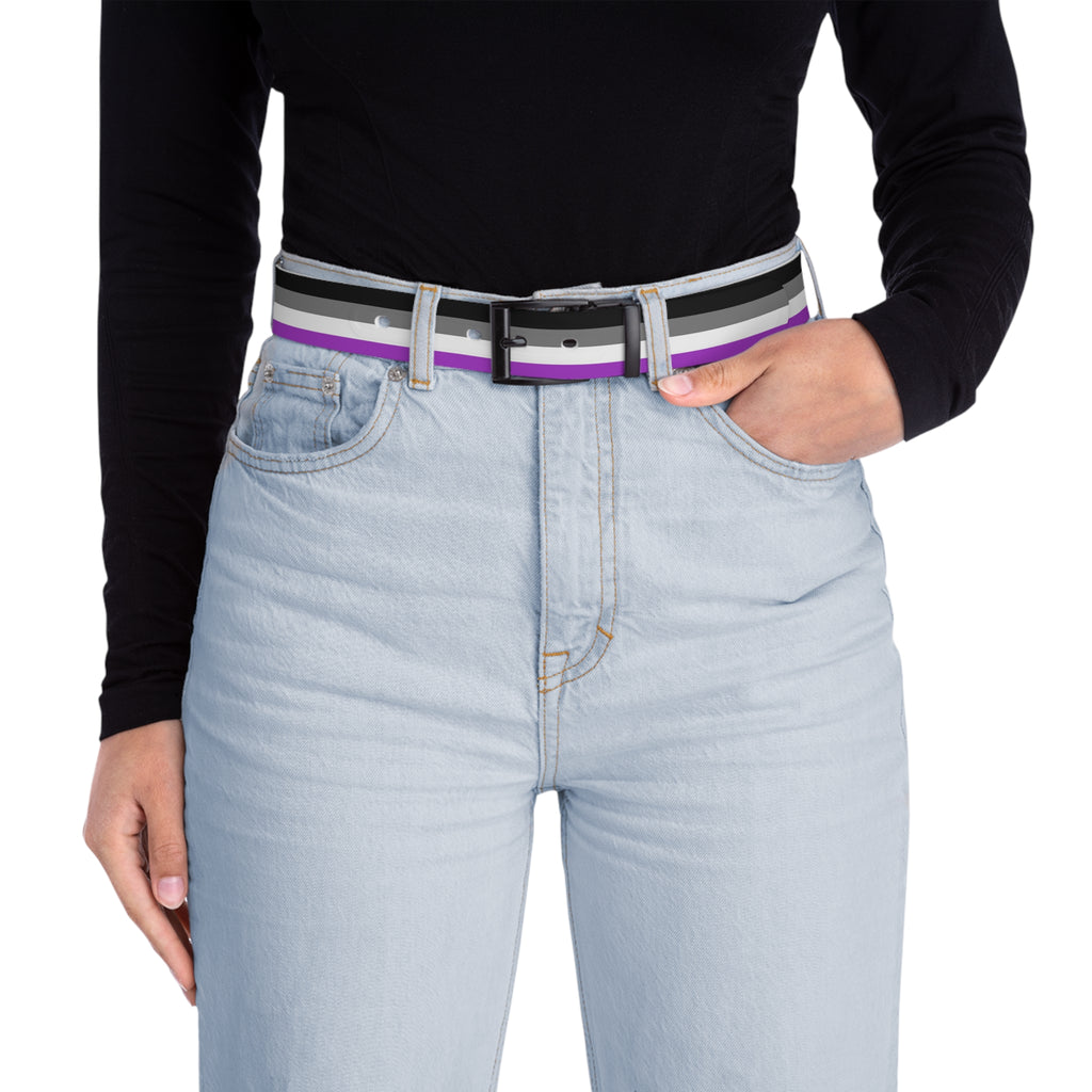 Asexual Pride Flag Belt Printify