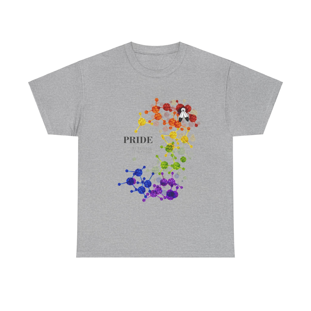 SHAVA CO Two Spirit Pride Flag , Unisex Heavy Cotton Tee - My Rainbow Is In My DNA