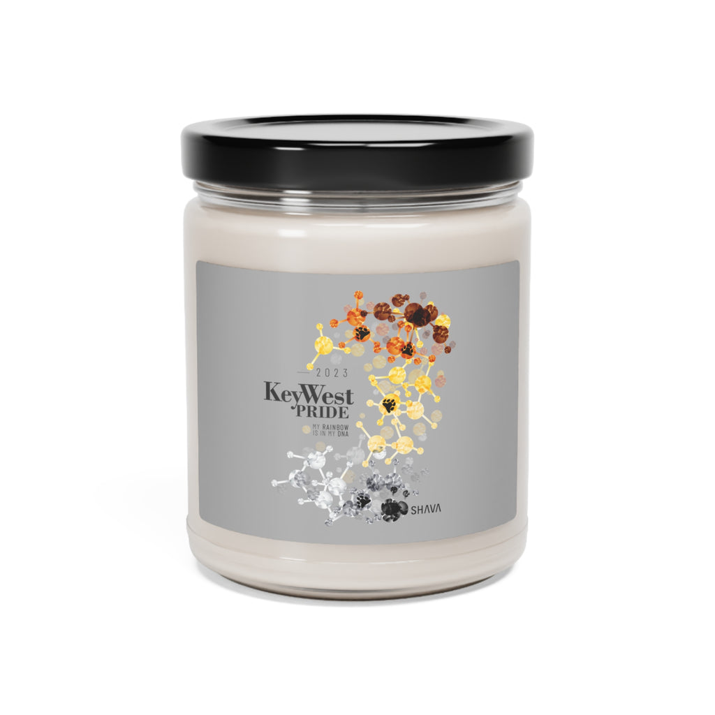 SHAVA CO Bear Flag 2023 Pride, Key West Scented Soy Candle, 9oz Printify