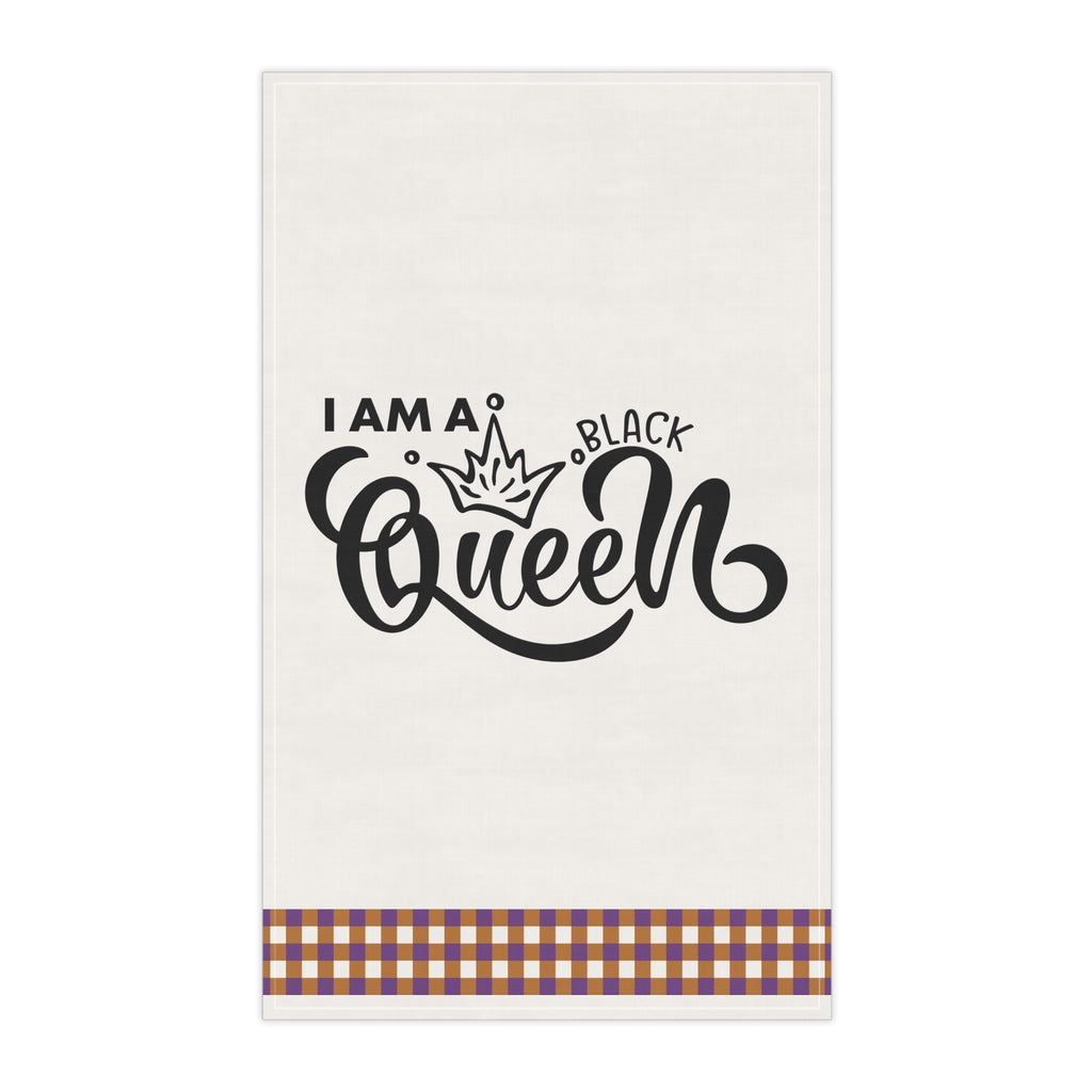 Christmas Kitchen Towel - I am Queen Printify