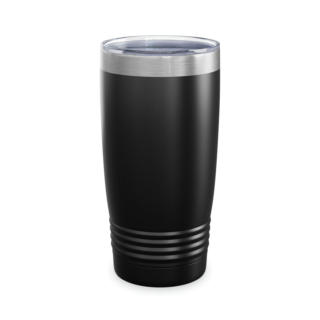 SHAVA CO Labrys Lesbian Flag 2023 Pride, Houston Ringneck Tumbler 20oz - My Rainbow Is In My DNA Printify