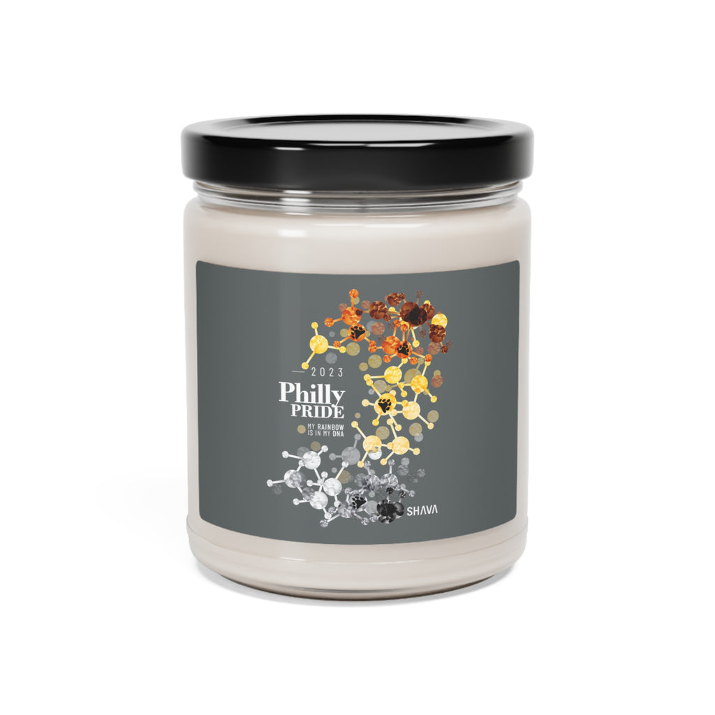SHAVA CO Bear Flag 2023 Pride, Philly Scented Soy Candle, 9oz Printify