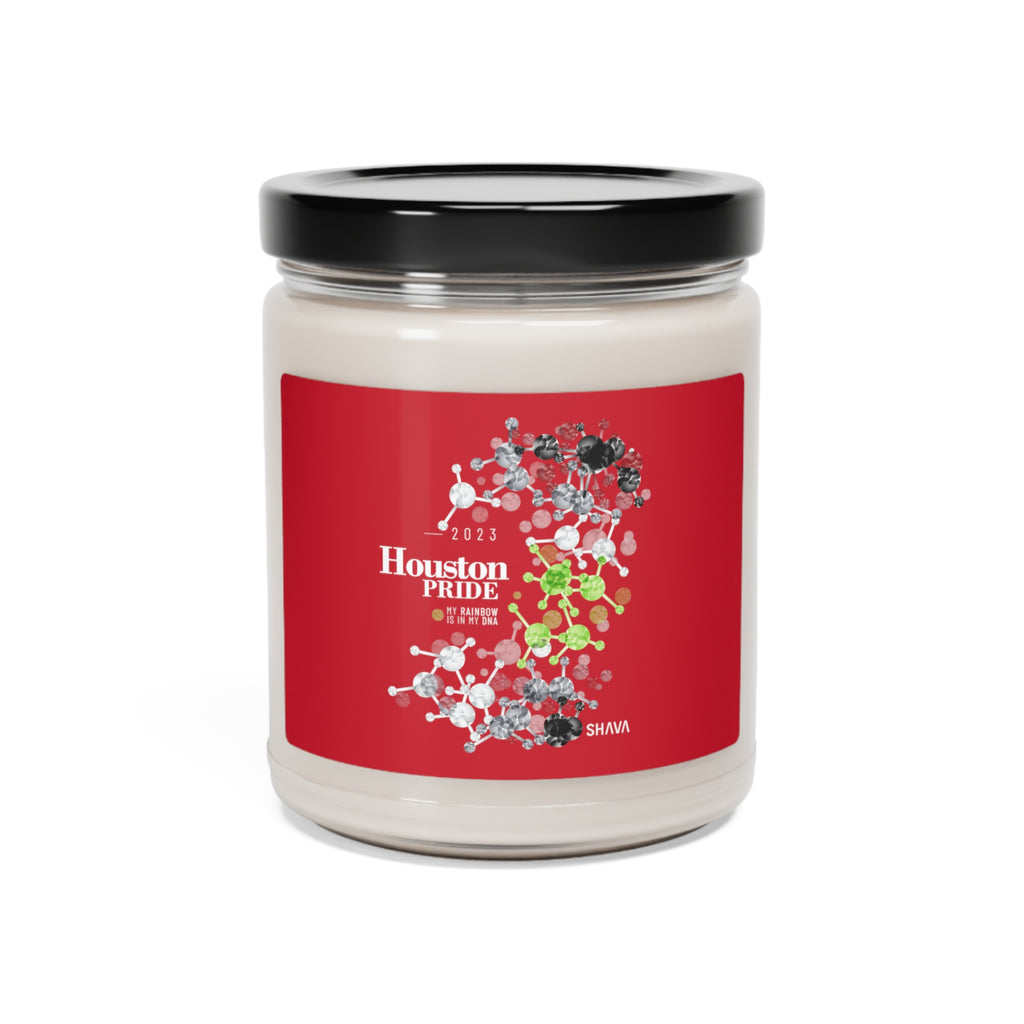 SHAVA CO Agender Flag 2023 Pride, Houston Scented Soy Candle, 9oz Printify