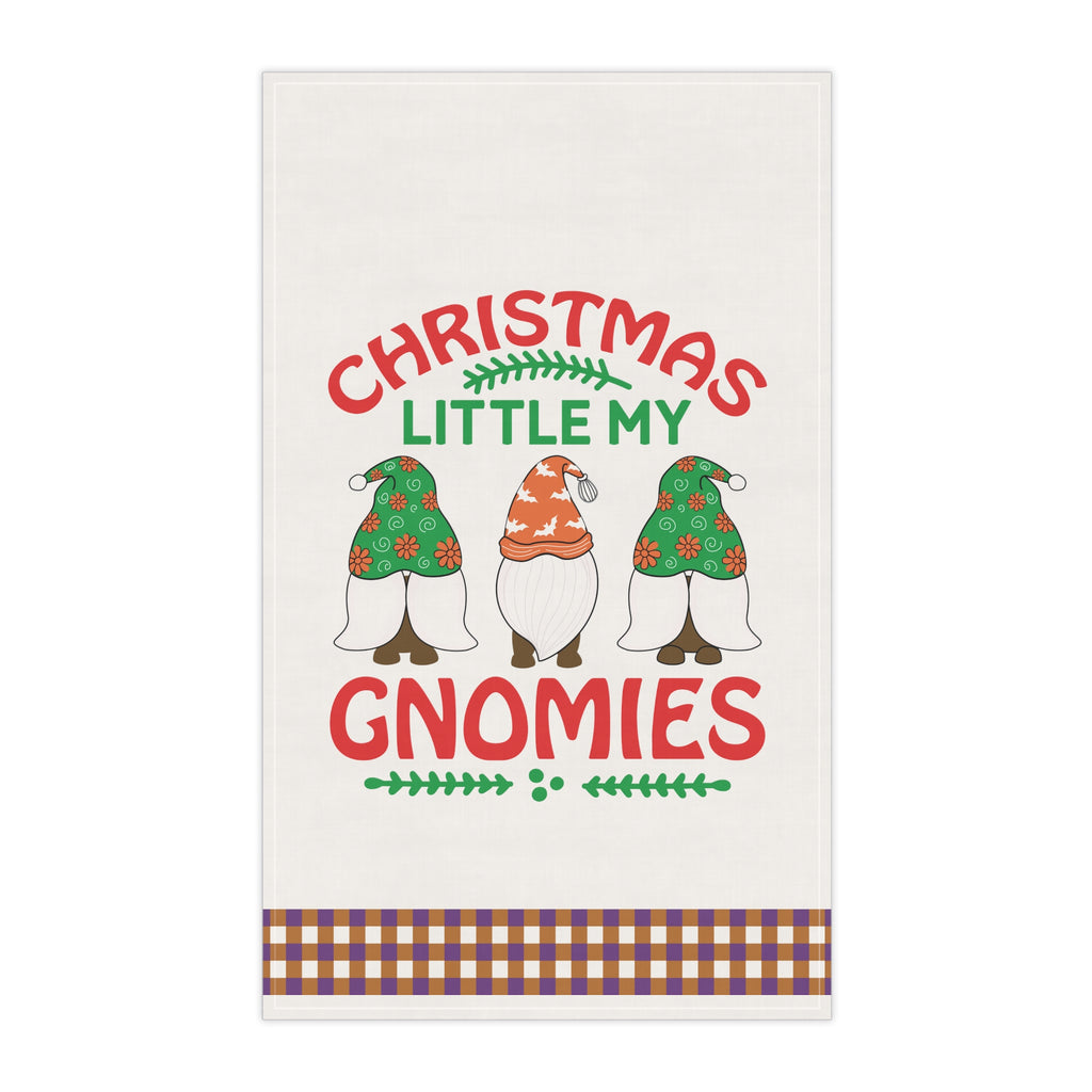 Christmas Kitchen Towel - Christmas Little My Gnomies Printify