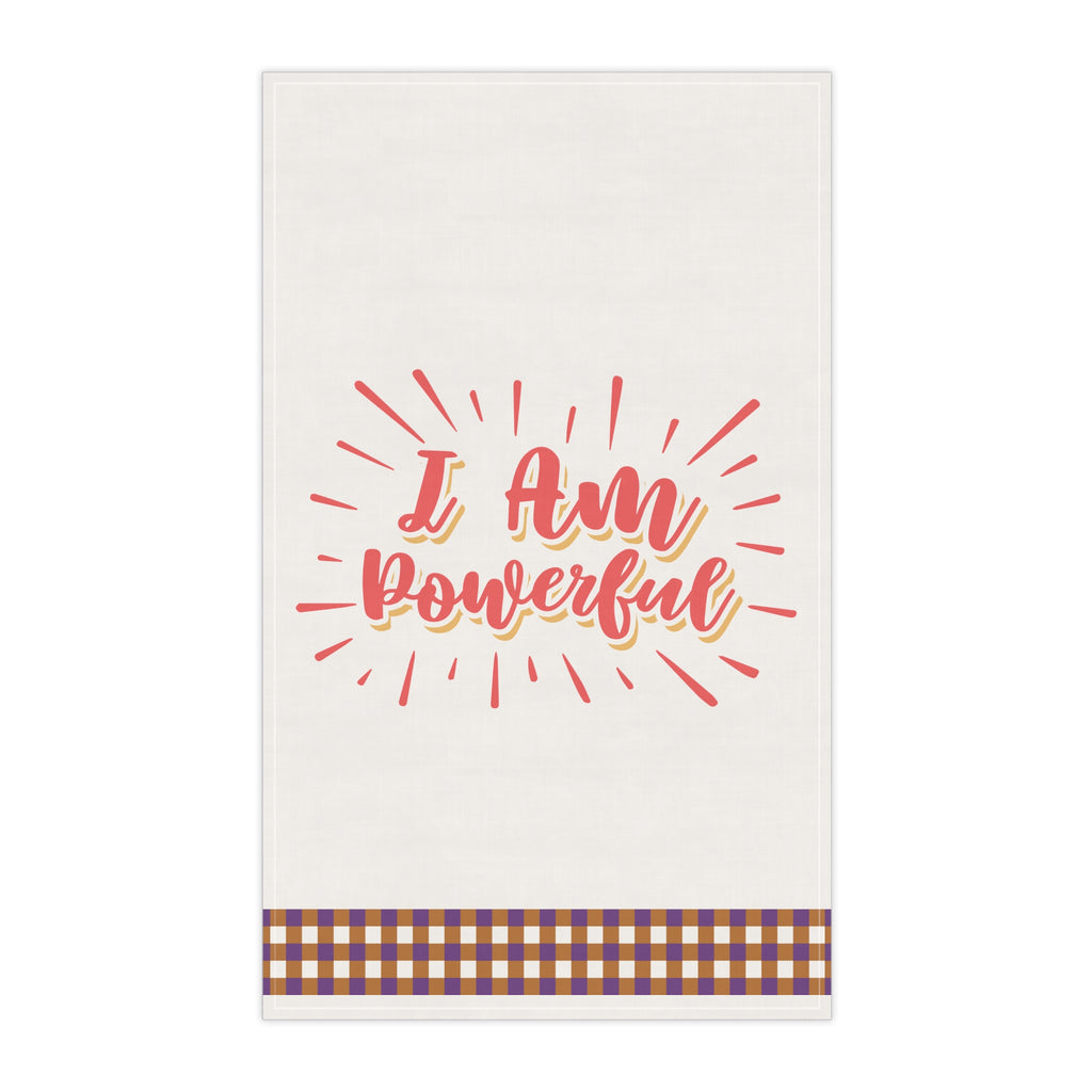 Christmas Kitchen Towel - i am Powerful Printify