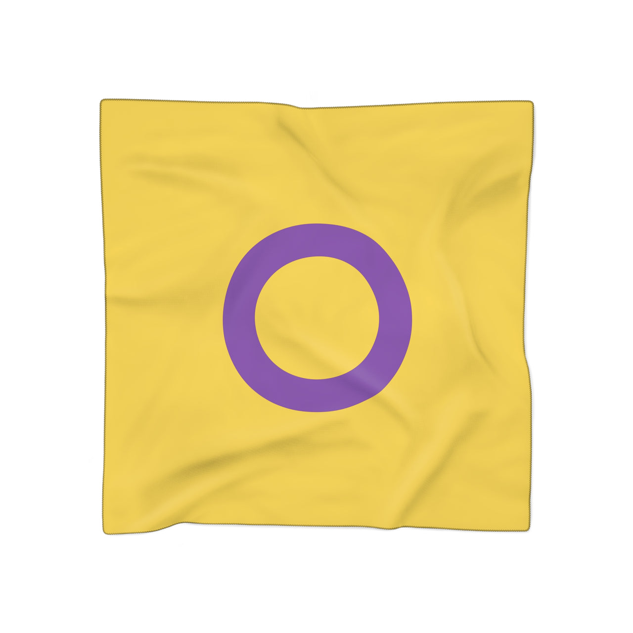 SHAVA CO Intersexual Flag Poly Scarf Printify