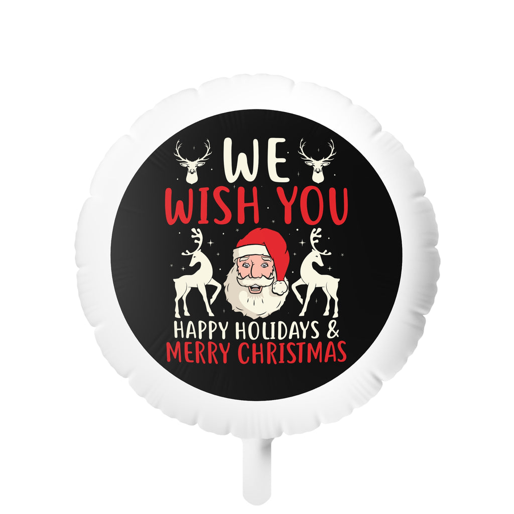 Christmas Mylar Helium Balloon , Merry Christmas Printify