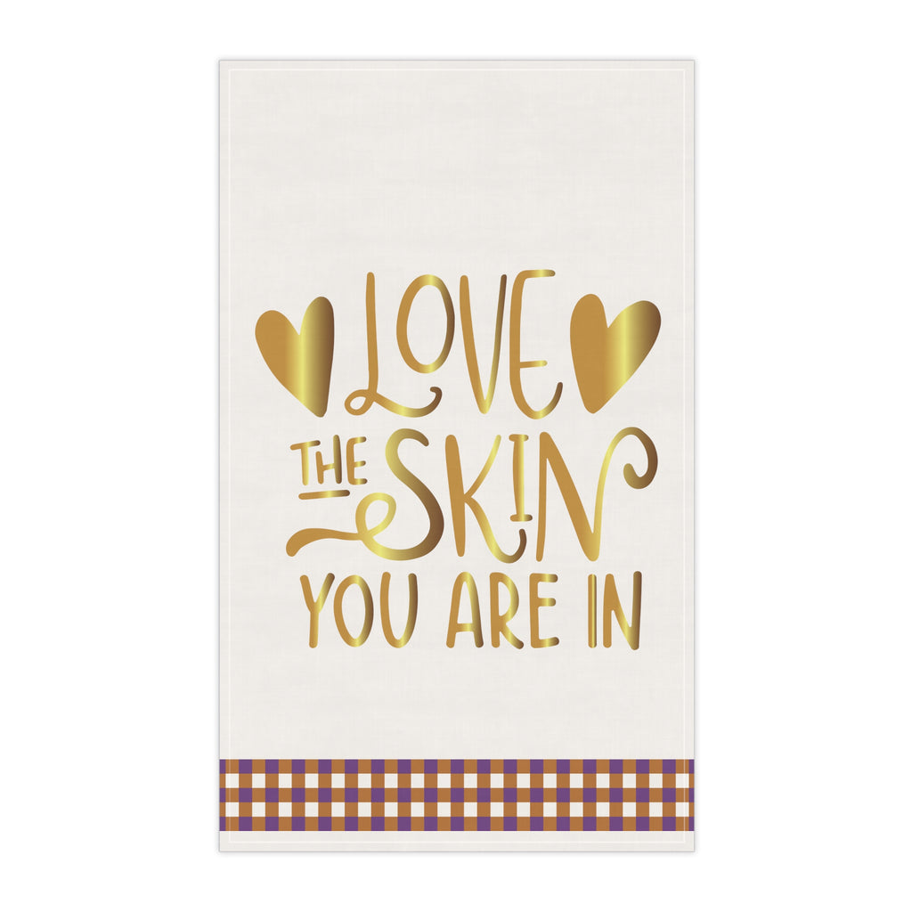 Christmas Kitchen Towel - Love the skin You are in Printify