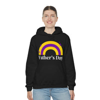 Thumbnail for SHAVA CO Intersexual Flag, Unisex Heavy Blend™ Hooded Sweatshirt - Father's Day Printify