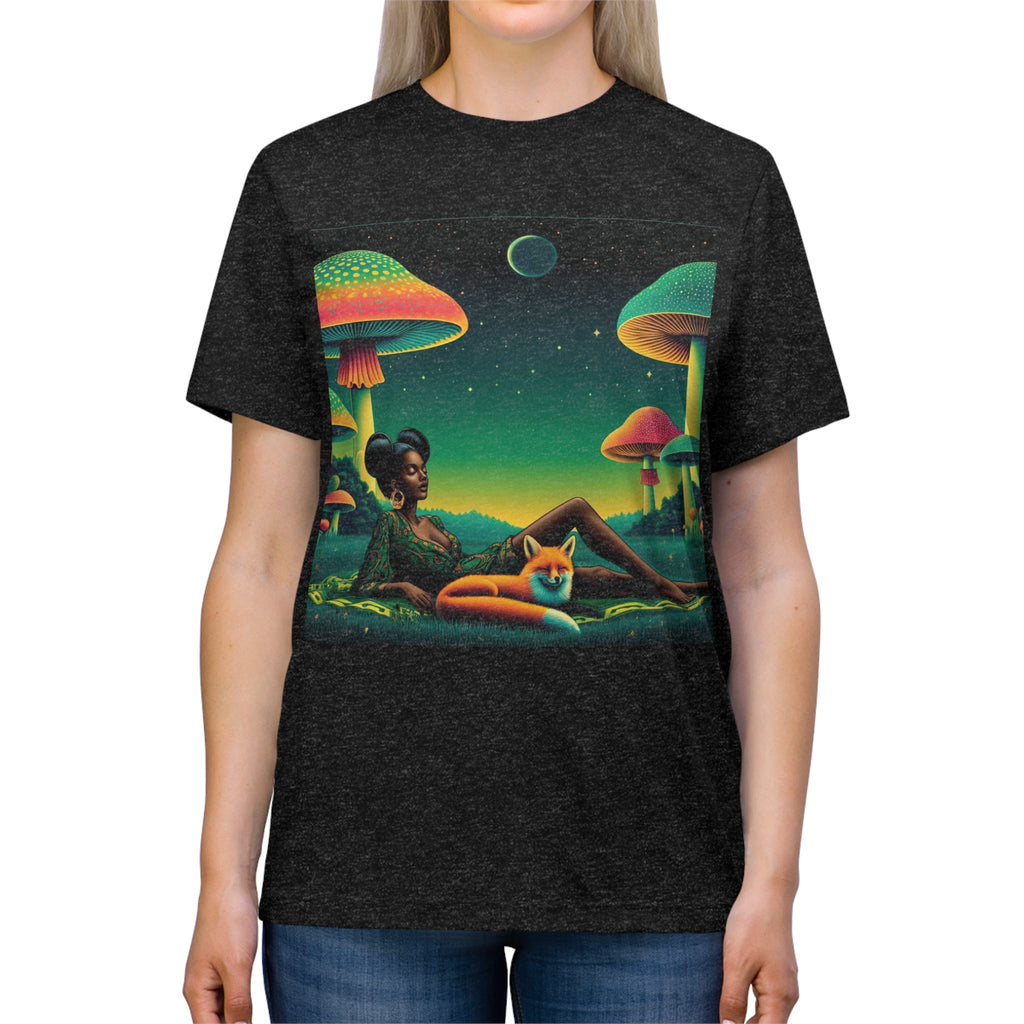 unisex Triblend Tee - What Meant For Me Will Find Its Way To Me -  Black Girl Printify