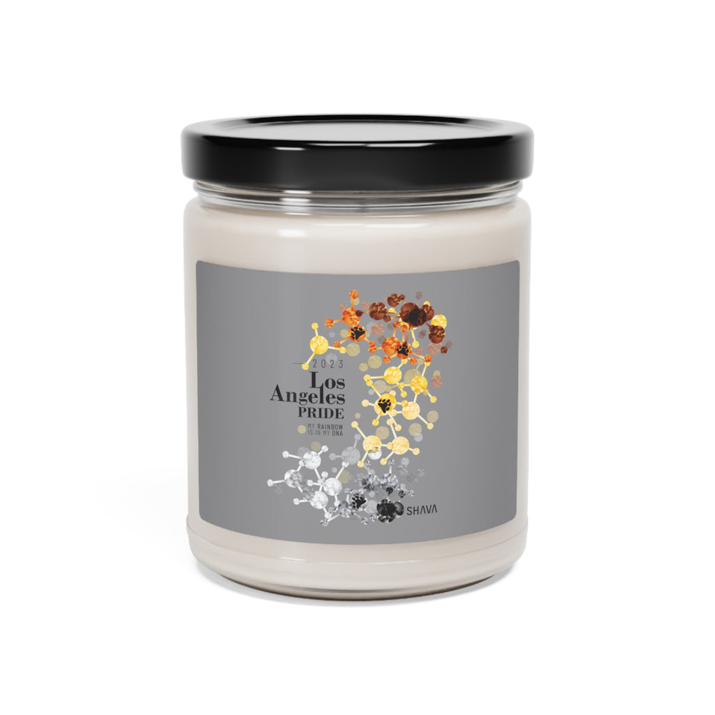 SHAVA CO Bear Flag 2023 Pride, Los Angeles Scented Soy Candle, 9oz Printify