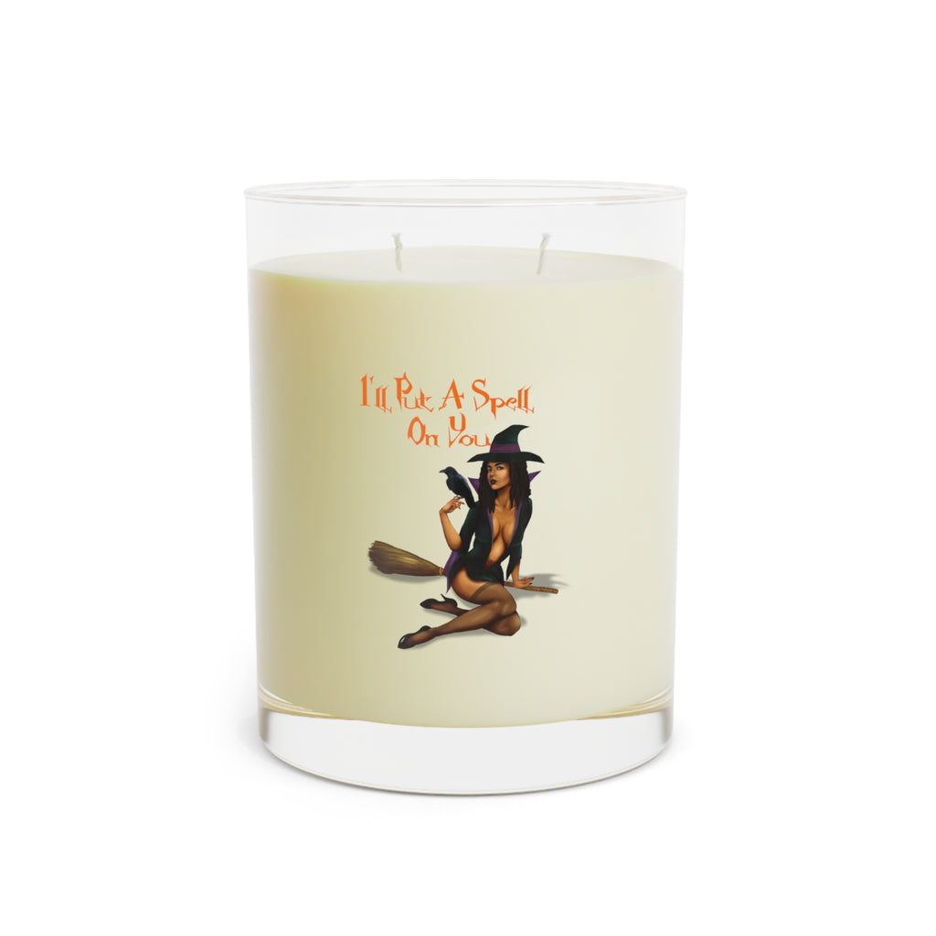 Halloween Scented Candle Full Glass, 11oz - I'll Put A Spell On You Printify