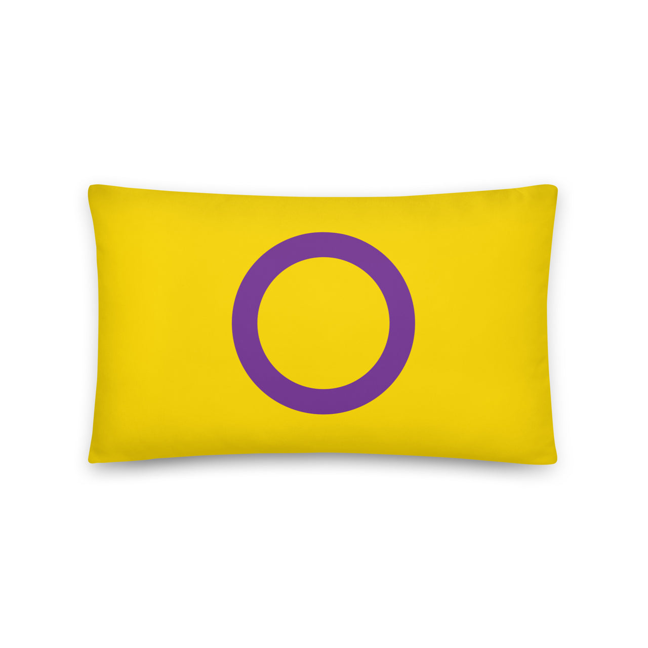 Intersexual Flag LGBTQ Pillow SHAVA CO